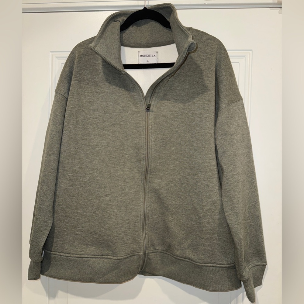 Mondetta Ladies' Fleece Full-Zip Jacket Sz XL - Picture 3 of 9